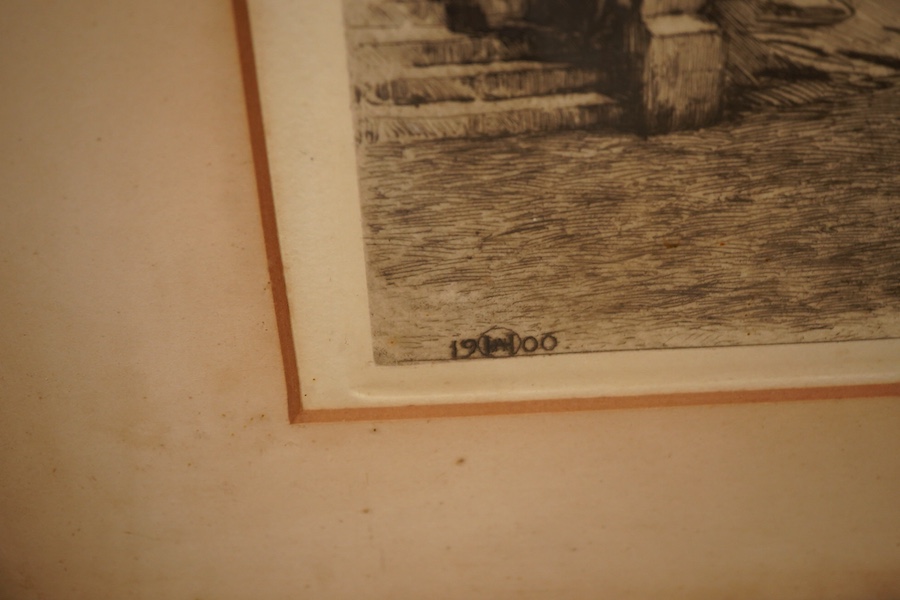 After Benjamin Williams Leader (1831-1923), Riverscape, Victorian print, together with two other prints, 48 x 81cm